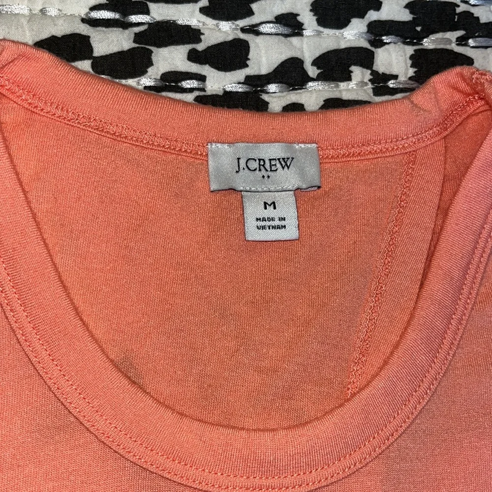 J. Crew Coral Sleeveless Tank Top